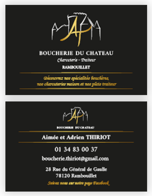 Carte de visite - Boucherie