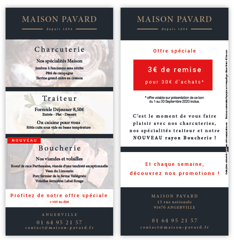 Flyer - Traiteur