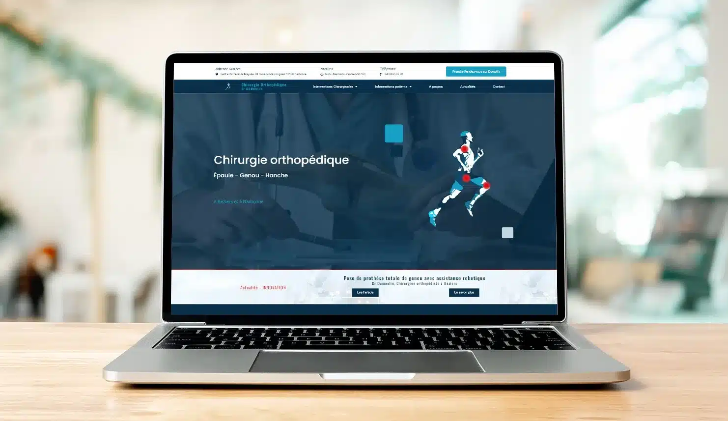 Site web - Chirurgien Orthopédiste