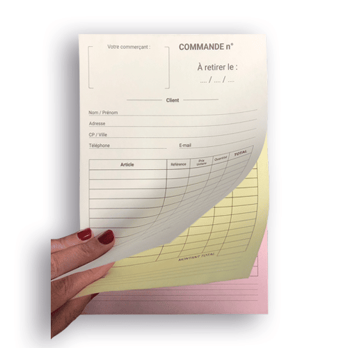Bon de commande - 50 liasses