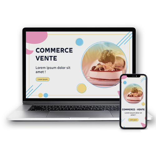 Site Web : Commerce - Vente