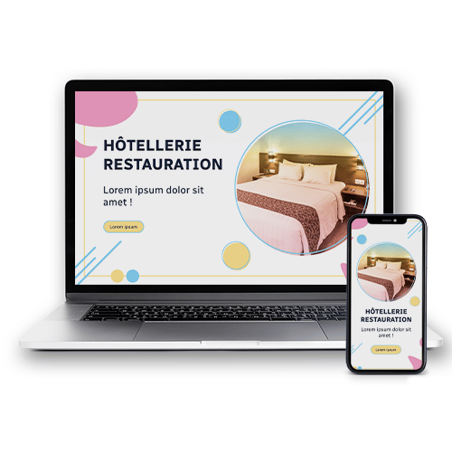 Site Web : Hôtellerie - Restauration