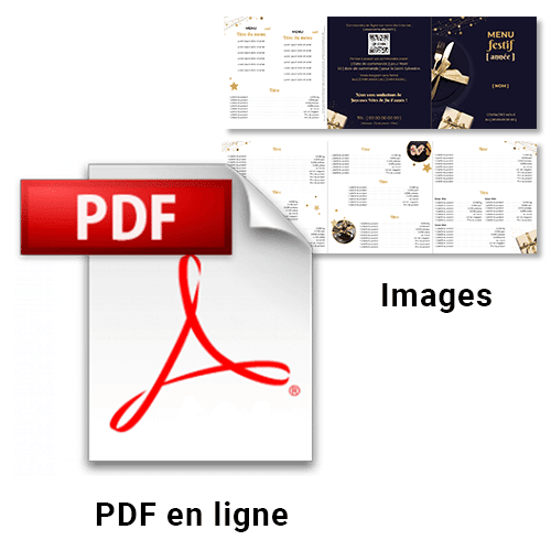 Carte en ligne PDF + Images - Pack communication