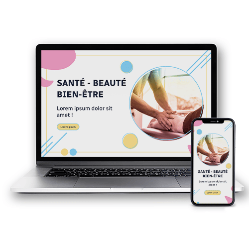 Site Web : Santé - Beauté - Bien-être