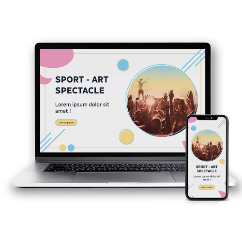 Site Web : Sport - Art - Spectacle